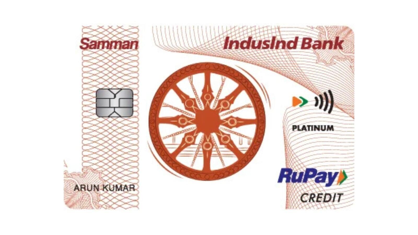 IndusInd Bank Samman RuPay Credit Card Review